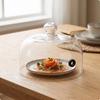 Borosilicate Glass Cloche with Hole Heat-Resistant Smoke-Infusing Dome