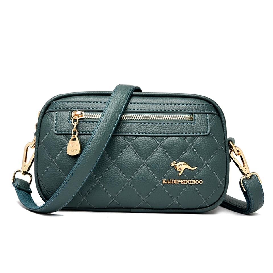 Damen Hochwertige Leder Geldbörse Umhängetaschen Luxus Designer Crossbody Tasche Damen Pendler Handtaschen Mode Damen Umhängetasche