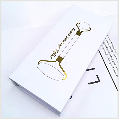 Lady Lazy Terahertz Mineral Face Roller, Stick, Power Stone, Portable, Gua Sha, with Outer Box, 140mm