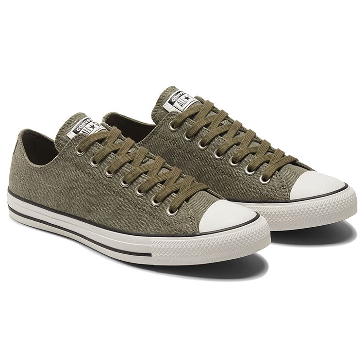 Converse Chuck Taylor All Star Comfortable Low Top Canvas Shoes Unisex sneaker Dark-Green 171063C