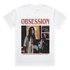 Vintage Obsession 2026 T-Shirt Film Horror Unisex Regalo per Appassionati Horror Magliette in Cotone Film Thriller Streetwear