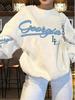 2024 Unisex Oversized Autumn/Winter Sweatshirt with Letter Print