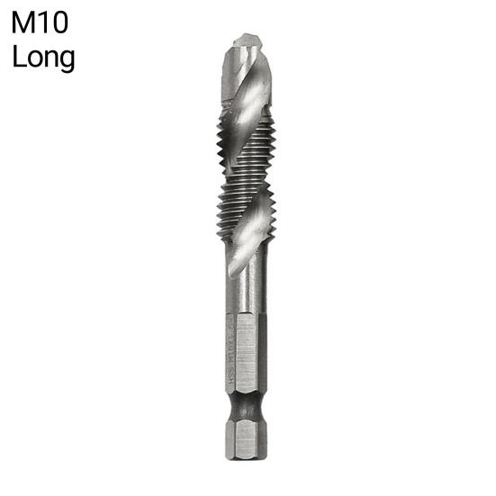 M3-M10 Matkap Uçları Yaygın Olarak Kullanılan Yüksek Verimli Yüksek Hız Çelik Hex Shank Büküm Matkap Uçları Elektrikli Matkap