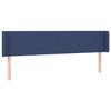 VidaXL Tête de Lit à LED Meuble de Chambre à Coucher Accessoire de Lit Double Tête de Cadre de Lit Intérieur Bleu 3122984