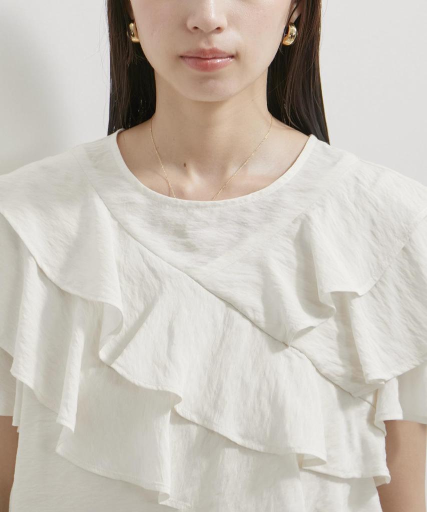 Frill Tiered [BIS] Women's Blouse, Off-the-Shoulder (15)