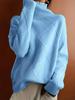 Chic High-Neck 3D Diamond Knitwear for Women - Spring/Autumn 2026 Design