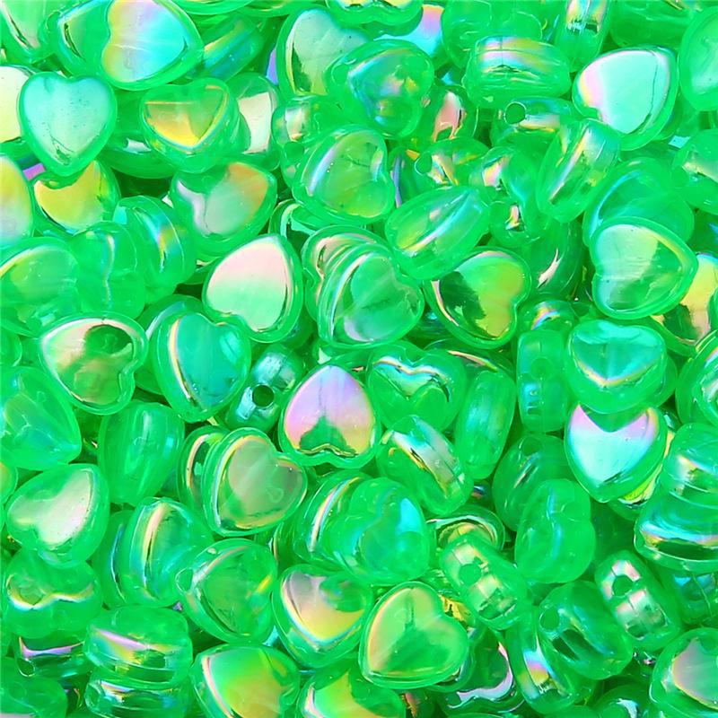 Handmade Transparent AB Star & Heart Beads: DIY Accessories