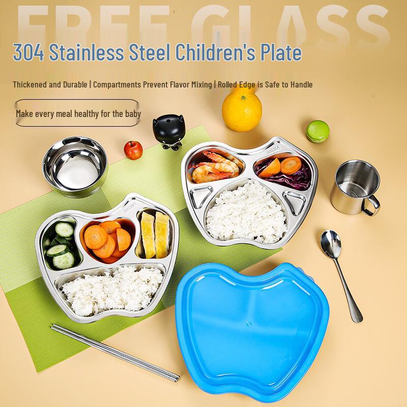 

ZISIZ Children s 304 Stainless Steel Tableware Set