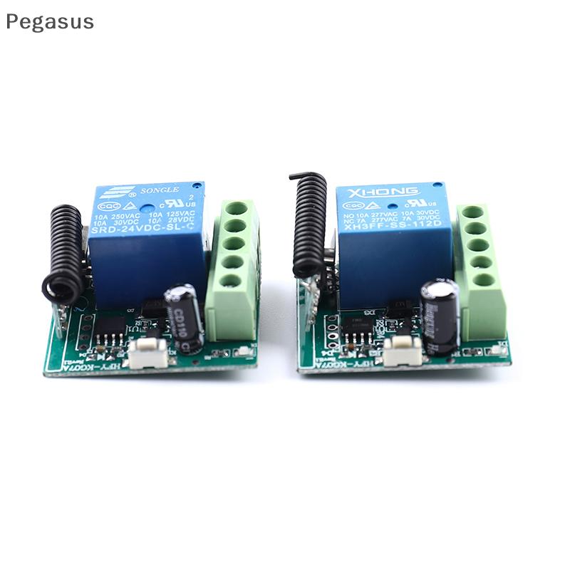 433 Mhz Wireless Remote Control Switch DC 12V 1CH Relay 433Mhz Receiver Module For Learning Code Transmitter Remote