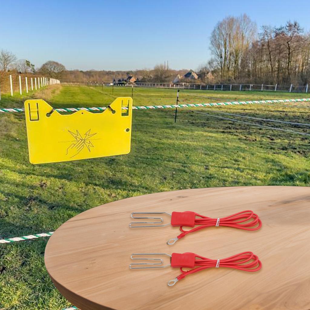 1m Wire Length Electric Fence Connectors Outdoor Use Connectors