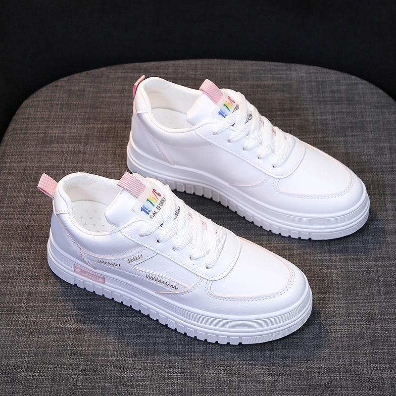 

Маленькие белые туфли Женские 2025 Новые осенние одинарные туфли Универсальные Корейская версия Студенческие туфли Детская уличная обувь Повседневные балетки 40 розовый