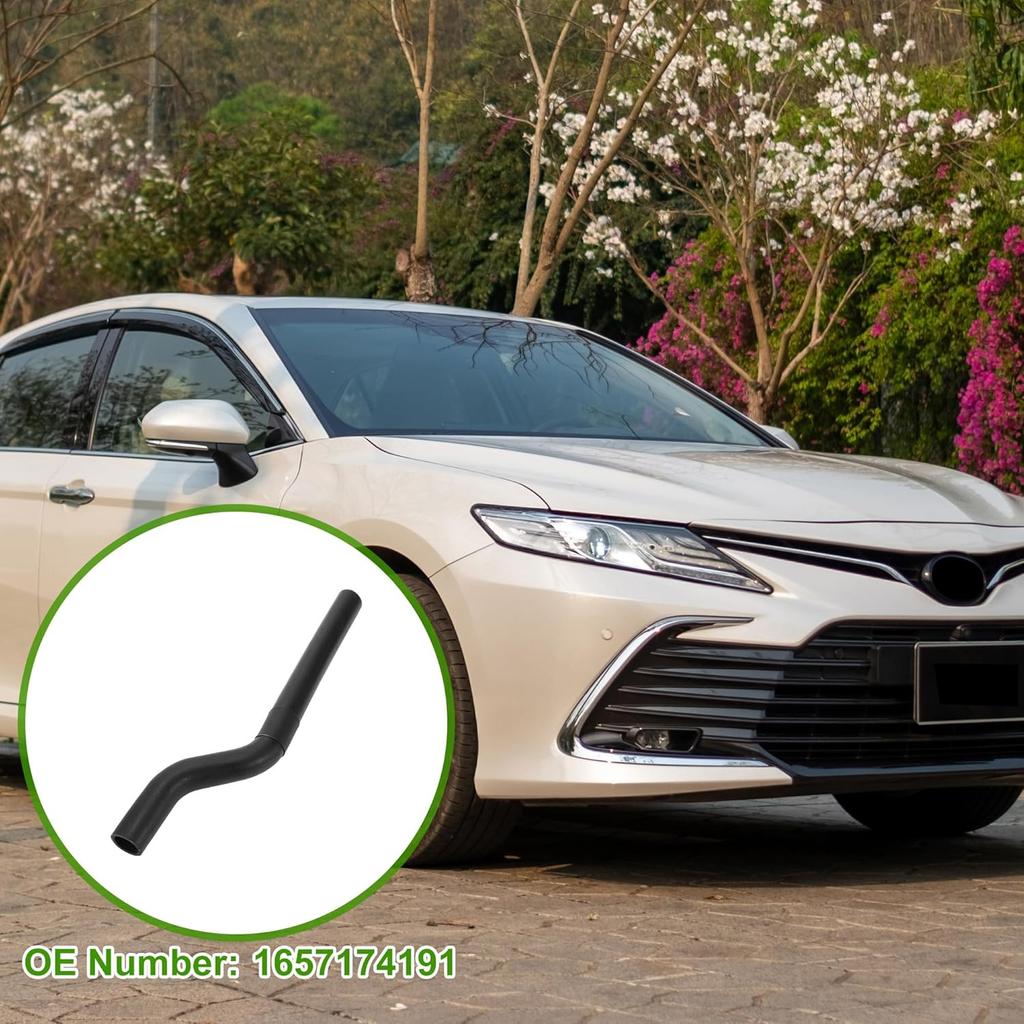 Nr.1657174191 Kühlerschlauch für Toyota Camry 1992-2001 Gute Abdichtung Schwarzer Oberer Heizungsschlauch Gummi 1 Stück