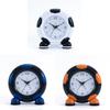 Soccer Ball Alarm Clock With Silent Scan Movement For Kids Bedroom Decor