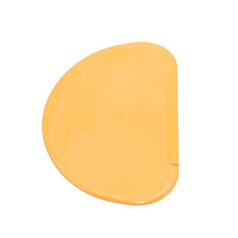 Orange Weicher Flexibler Kunststoff Teig Sahne Schaber Kuchen Spachtel Gebäck Butter Schneider Backen Kuchen Gebäck Werkzeuge für Brotbacken