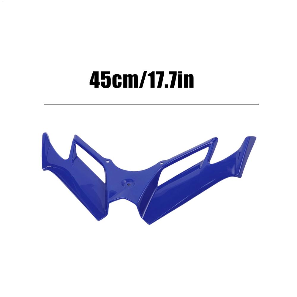 Motorcycle Front Fairing Winglets Universal Side Spoilers Dynamic Motorcycle Winglet Aerodynamic for Modification Protection