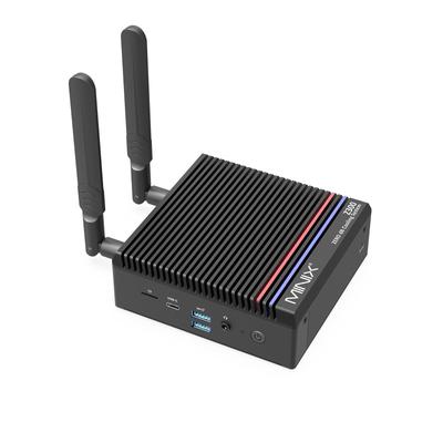 MINIX NEO Passiv Mini PC Intel 12. Generation i3 N300 NEO 16GB DDR4 512GB PCIe Gen3 x 4 SSD Op til Mini Computer Windows 11 Pro Rige Porte 4K Dual