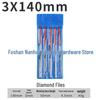 Handheld Diamond File for Aluminum Plate Removal