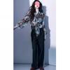 Cardigan chemise en mousseline bleue protection solaire - Arrivage Printemps 2026 Femme