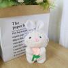 Cute Cartoon Rabbit and Bear Plush Keychain Toy Pendant
