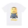 Minye Minion Face Print Tshirt Funny Meme Style Casual Wear Streetwear Unisexs Tshirt