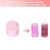Plastic Snow Globe Fill Tool, Broad Opening Craft Pour Aid with Fine Tip for Decorative Powder Transfer in Small Bottle Table Projects