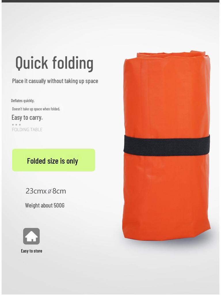 Ultralight Moisture-Proof TPU Air Mattress: Essential Inflatable Camping Pad