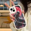Dark Hunter B-Bloodborne Game Leather Phone Case For IPhone 16 15 14 17 Pro Max 11 12 Mini Plus Soft Shell