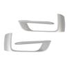 Pair of Fog Light Hole Cover Set 51117308044 Front Bumper Grille Molding Trim Insert Grille for X5 F15 40e 35d 35i 50i