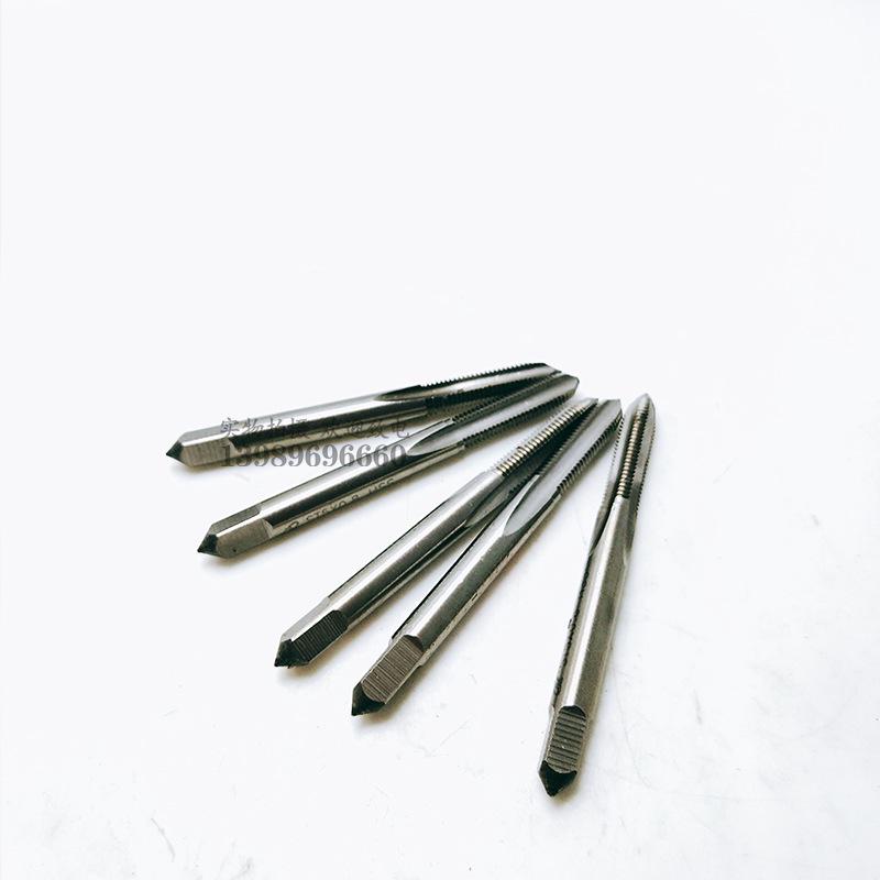 Extended High-Speed Steel Machine Tap, White Steel, Size M58-M68, Thread Pitch 1.5-6