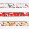 Festive 10 Meter Christmas Santa Snowman Decorative Ribbon For Holiday Gift Wrapping