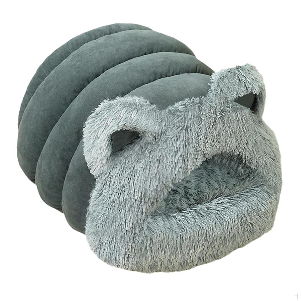 Cat Bed - Non-Slip Sleeping Bag, Washable, Warm, Comfortable, Self-Warming, Pet Bed, Kitten, Shelter