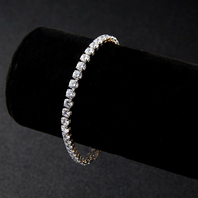 

Новая Мода Кристалл Женский Браслет Браслет Цепочки Кристалл Золотой Цвет Эластичные Браслеты Ручные Украшения Свадебные Аксессуары SL003-02