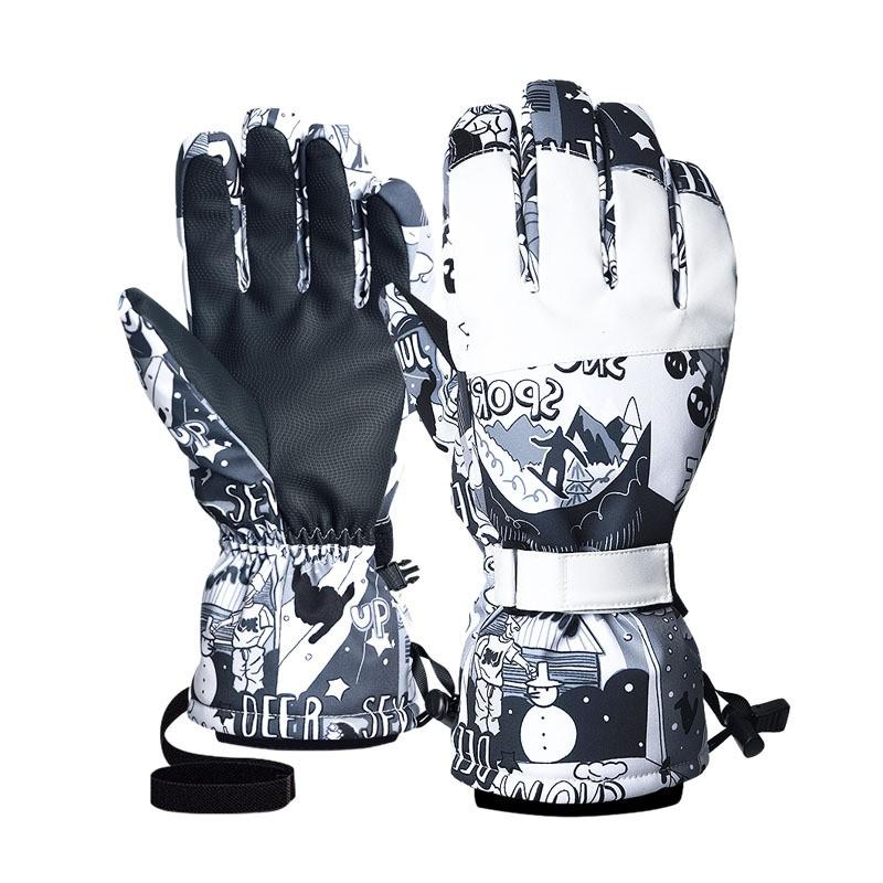 Professional Ski Gloves Men Women Waterproof Warm Touchscreen Snowboard Winter Outdoor Sports