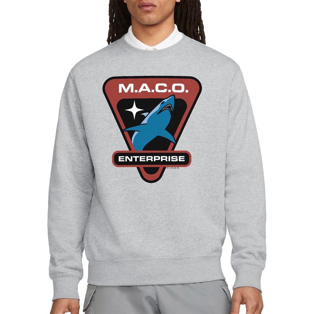 Star Trek Unisex Adult MACO Patch Sweatshirt