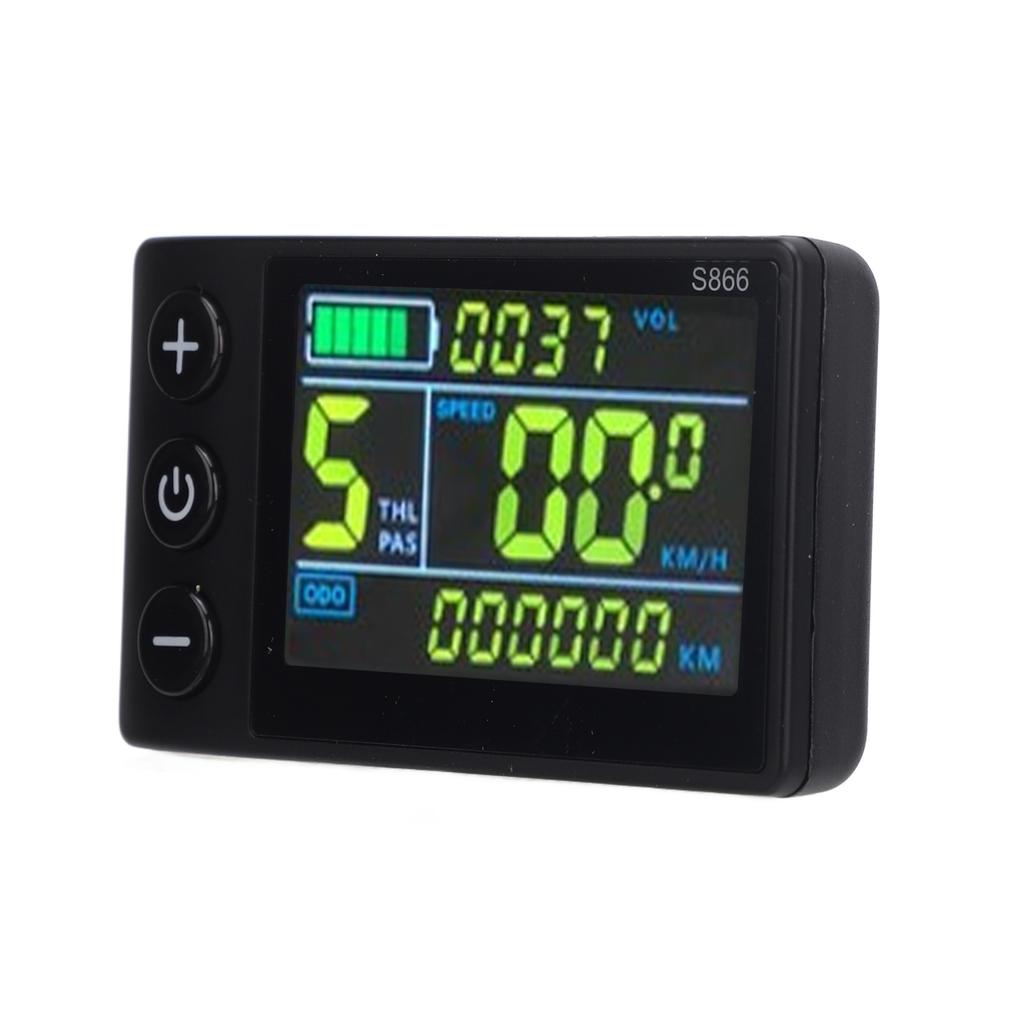 Motor Controller LCD Colorful Display 24V 36V 48V 250W 350W Brushless Controller Dual Drive Kit for Electric Bike Scooter