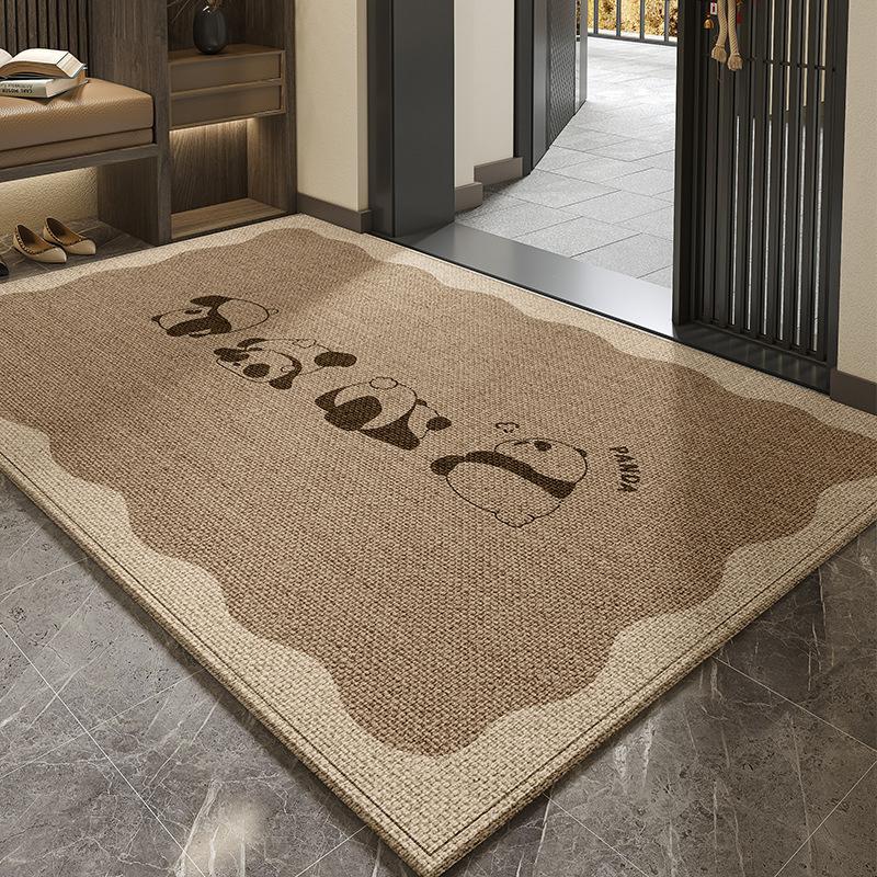 Eingangsteppich Toilettenmatte Badezimmer Rutschfest Stark Saugfähig Toilettentür Bodenmatte Saugfähig Toilette Badezimmer Badezimmerteppich Kieselgur