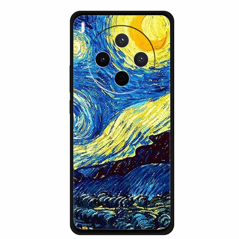 For vivo Y500 Pro 5G Case Flowers Soft Silicone TPU Phone Cases for vivoY500 Pro Shockproof Cool Wolf Animals Protective Cover