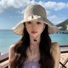 Hut Damen Sommer Neu UV-beständig Fischerhut Koreanische Ausgabe Dayan Mode Strand Reise Sonnenschutz Schirmmütze