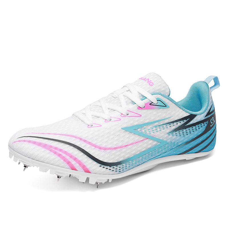 Professional Nail Running Shoes Men Breathable Spikes Track Shoes Women Sprint Shoes Outdoor Non-slip Speed Athletics Sneakers