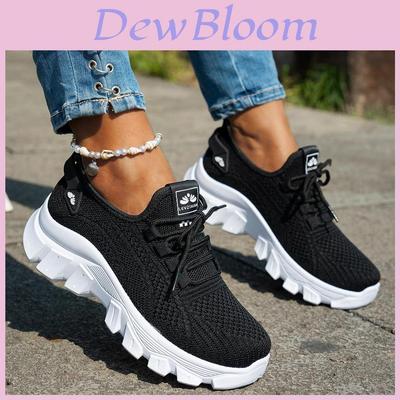 Womens Summer Mesh Breathable Sneakers With Foam Midsole For Casual Sport Wearing