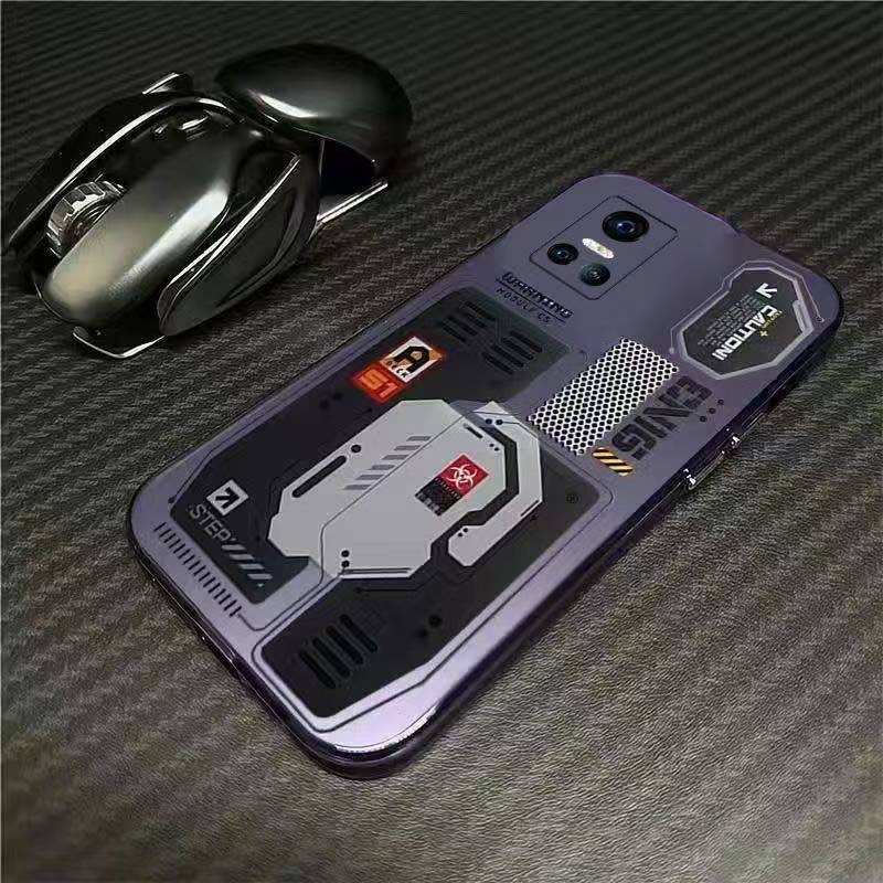 Rüstungs Hülle Für Realme GT Neo 3 Sturzfest Rückseite Hülle für REALME GT NEO 3