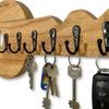 Wooden Key Hanger Oak Key