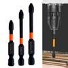 3PCS S2 Impact Screwdriver Bit 50-70mm Screwdriver Head Screwdriver Set  Electric Tool Accessory