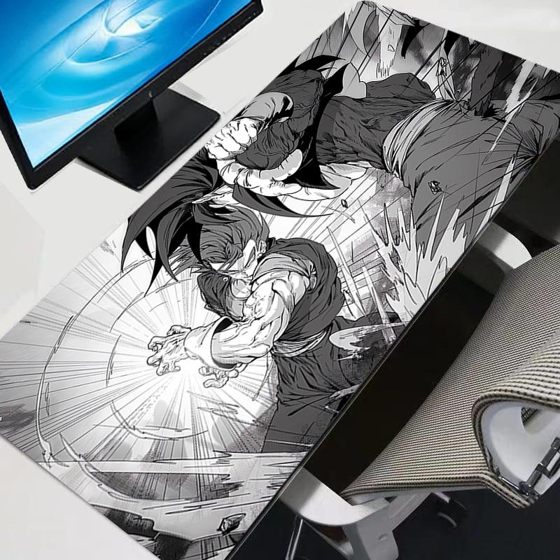 Large E-sports Mouse Pad Dragon Ball Anime Durable Smooth Flexible Rubber Gamer PC Computer Keyboard For CSGO Kawaii Mosuepad