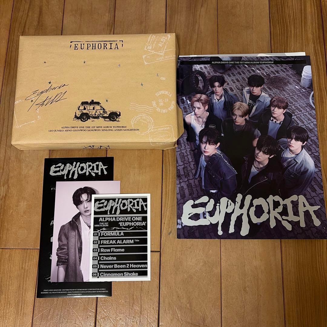 

[USED] EUPHORIA STAR ROAD Ver.,FREAK ALARM Ver.
