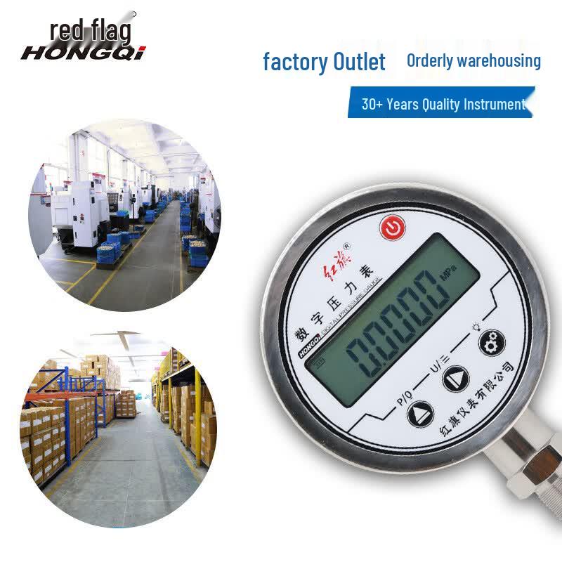 Hongqi YS-100 Digital Precision Pressure Gauge (CN Version)