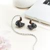 AZLA ERINYS II qdc Collaboration Limited Edition Gaming Earphones x 1 DD x 1 Hybrid Includes Switchable Cable Microphone SednaEarfit II Ear Monitors