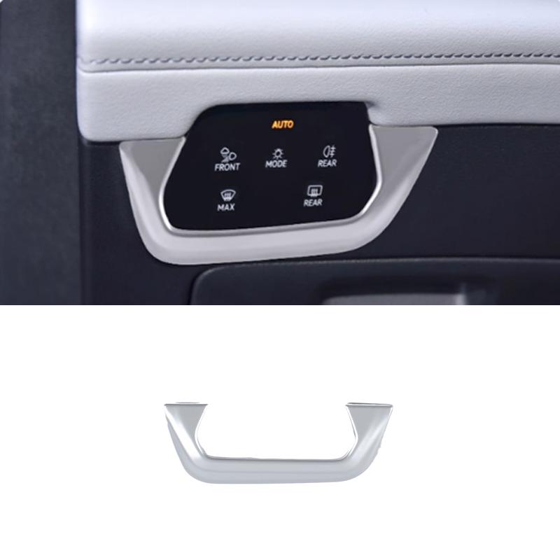 ABS matte For VW Volkswagen Atlas Teramont Headlight Switch window switch front rear Air vent Gear Shift Panel cover