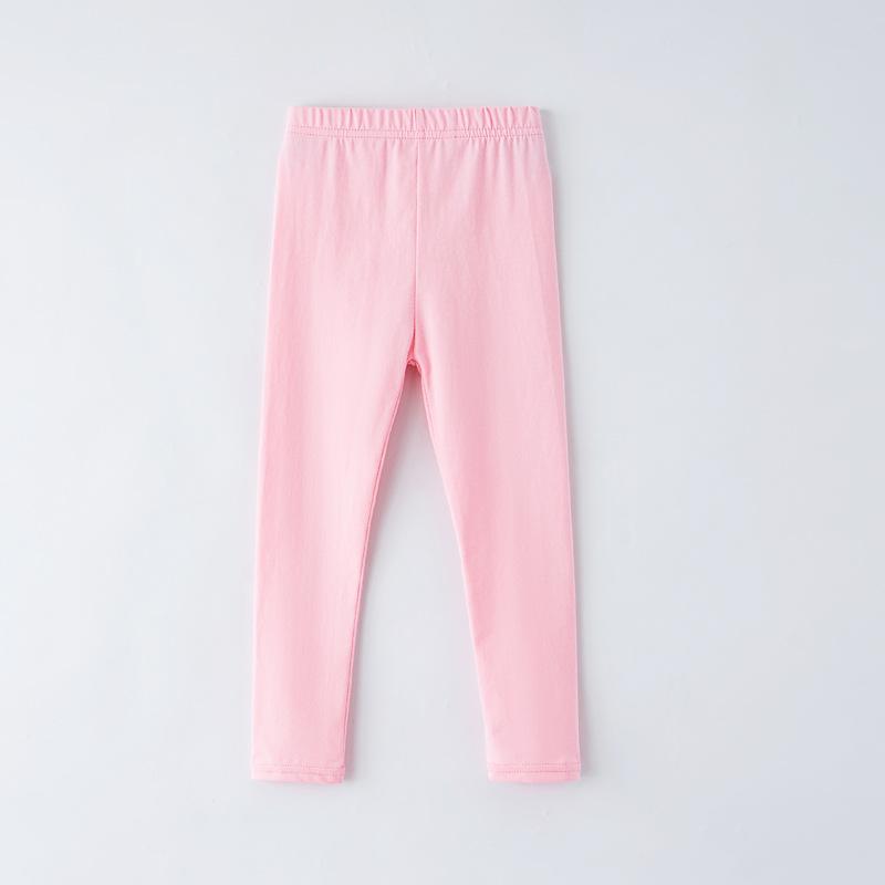 Girls' Leggings for Summer Made of Pure Cotton Worn Thin and Slim Fit for Children