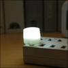 USB Plug Lamp Computer Mobile Power Charging USB Small Book Lamps LED Eye  Reading Light Small Round Light Night Light